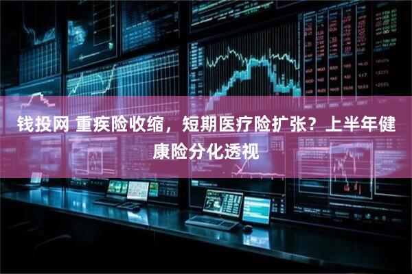 钱投网 重疾险收缩，短期医疗险扩张？上半年健康险分化透视